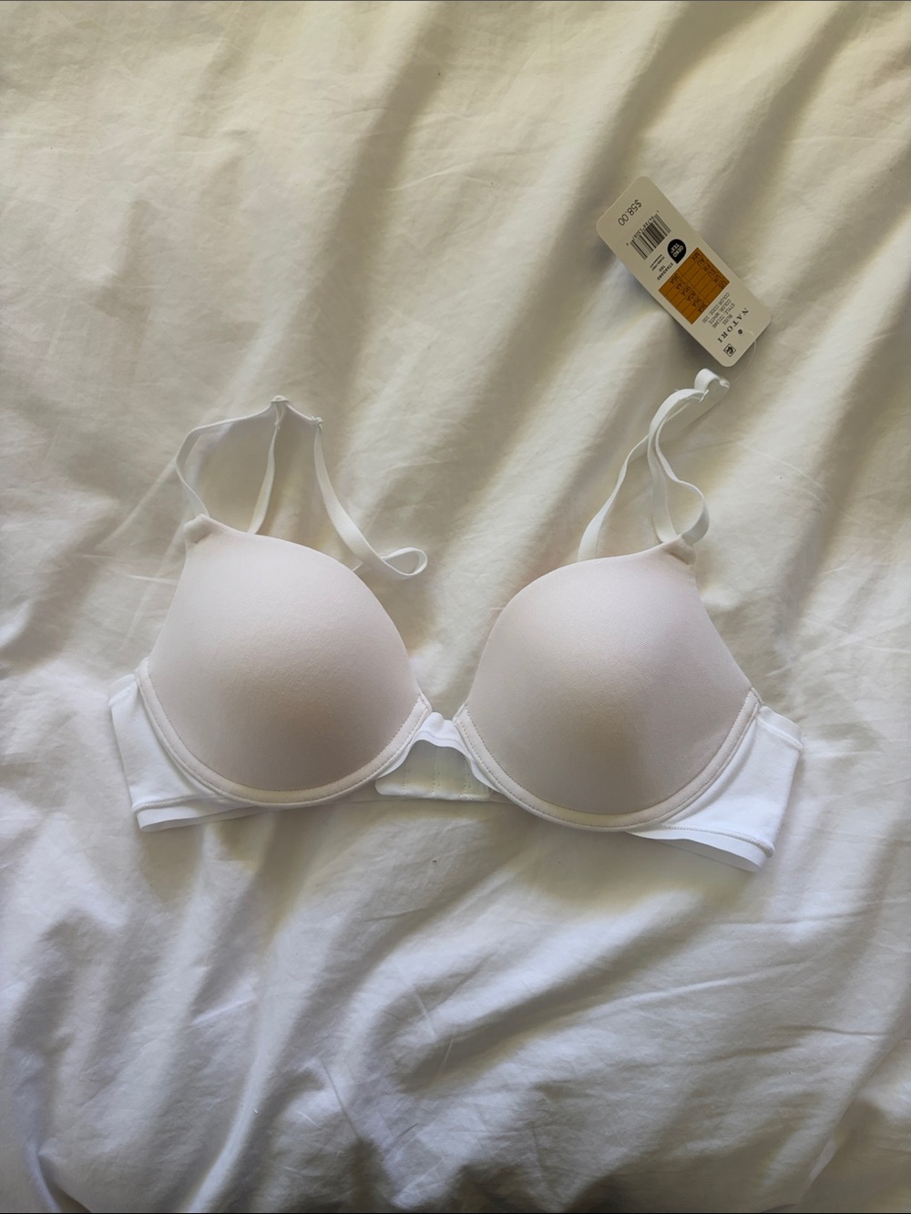 Natori White Padded T-Shirt Bra